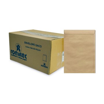 Envelope Saco Kraft Natural 229x324mm PCT 250UN