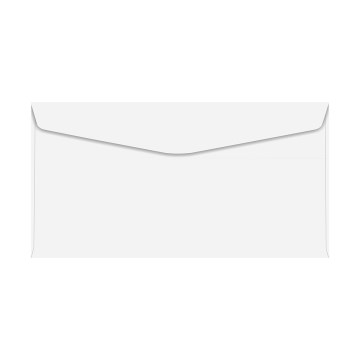 Envelope Ofício Offset Branco 114x229mm PCT 10UN