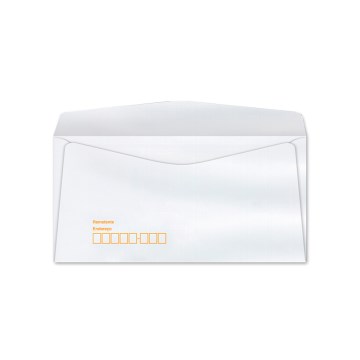 Envelope Ofício Scrity 63gr 114x229mm Branco PCT 100UN