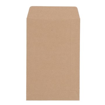 Envelope Saco Scrity Kraft Natural 110x170mm CX 250UN