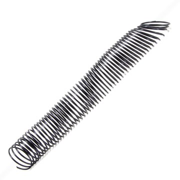 Espiral de Encadernação Plaspiral 40mm Preto PCT 6UN