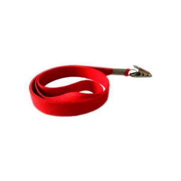 Cordão para Crachá GPK Poliéster Vermelho PCT 10UN