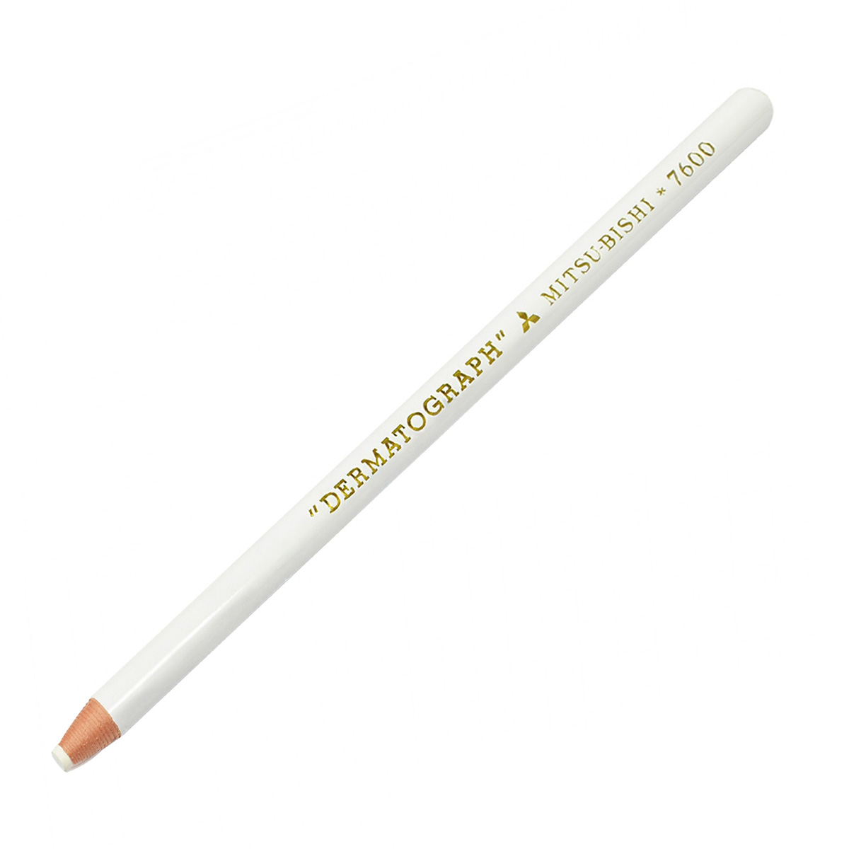 Lápis Dermatográfico Uniball Mitsubishi Branco