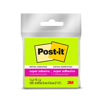 Bloco Adesivo Post-it 3M 76X76mm Verde