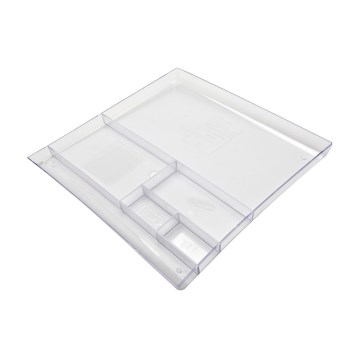 Organizador de Gavetas Dello 265X240X20mm Cristal