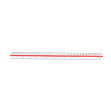 Escalímetro Triangular 30cm