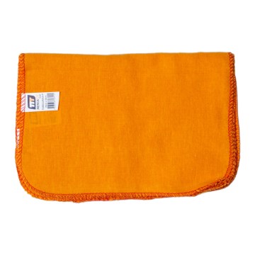 Flanela Everclean 0,28x0,38m Laranja PCT 6UN