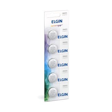 Bateria de Lítio Elgin CR2032 3V Moeda 5UN