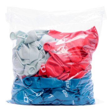 Balão Droga Raia PCT 160UN Branco /Azul /Vermelho