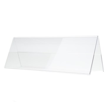 Display Acrílico de Mesa Displays Brasil 30x10cm