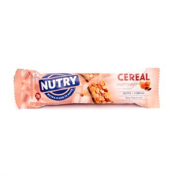 Barra Nuts Nutry Morango com Chocolate 30g