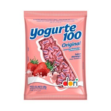 Bala de Yougurte Dori morango 150g