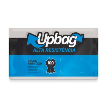 Saco para Lixo Alta Resist Up Bag ABNT Transp 30L 50UN