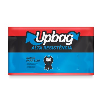 Saco para Lixo Alta Resist Up Bag ABNT Vermelho 30L 50UN