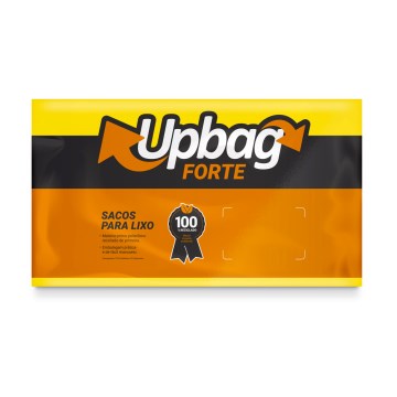 Saco para Lixo Forte Up Bag Amarelo 110L 50UN