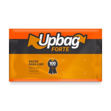 Saco para Lixo Forte Up Bag Laranja 240L 50UN