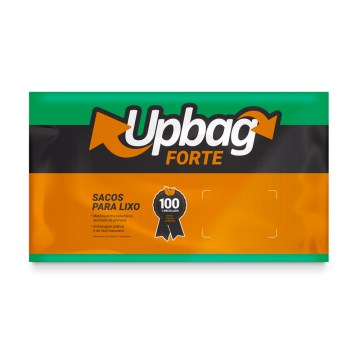 Saco para Lixo Forte Up Bag Verde 240L 50UN