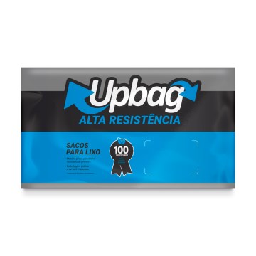 Saco para Lixo Alta Resist Up Bag ABNT Cinza 200L 50UN
