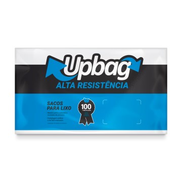 Saco para Lixo Alta Resist Up Bag ABNT Branco 200L 50UN