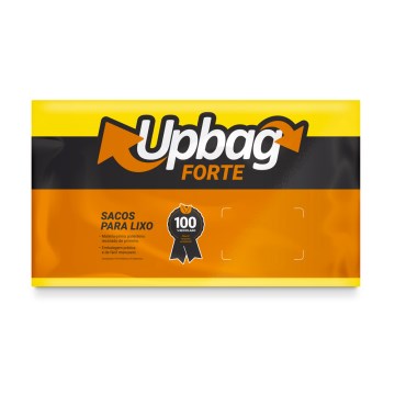 Saco para Lixo Forte Up Bag Amarelo 200L 50UN