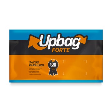 Saco para Lixo Forte Up Bag Azul 200L 50UN