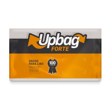 Saco para Lixo Forte Up Bag Transparente 200L 50UN