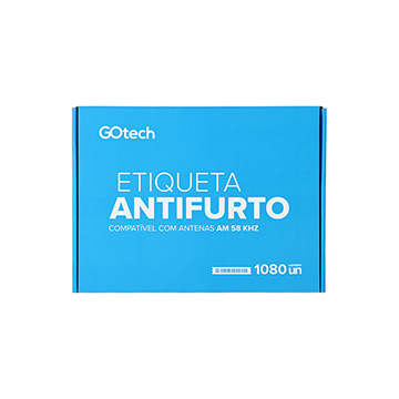 Etiqueta Antifurto Go Tech AM 1080UN