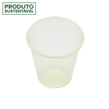 Copo Descartável PP Biodegrad 180ml PCT 100UN