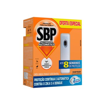 Aparelho + Refil SBP Inseticida 250ml