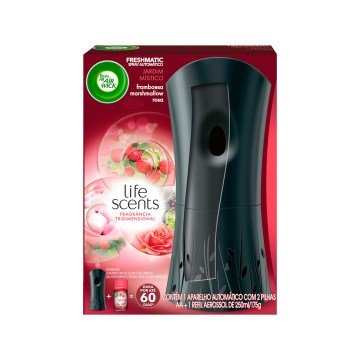 Aparelho + Refil Bom Ar AirWick Freshmatic J. Místico 250ml