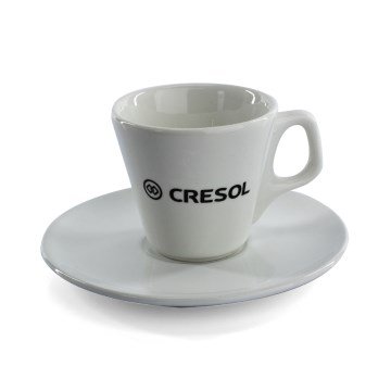Conjunto Xícara Café Expresso Curto Cresol 80ml CX 12UN