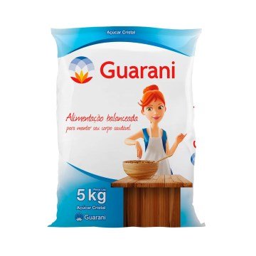 Açúcar Cristal Guarani PCT 5kg