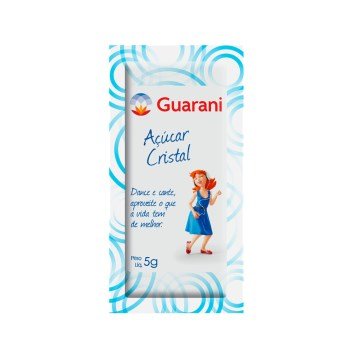 Açúcar Cristal Guarani Sachê CX 400un