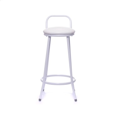 Banqueta Alta Stiloflex 65cm com Assento Branco
