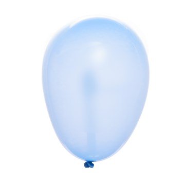 Balão de Latex Joy Nº7 Azul Claro 50UN