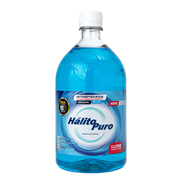 Enxaguante Bucal Hálito Puro Menta 1L