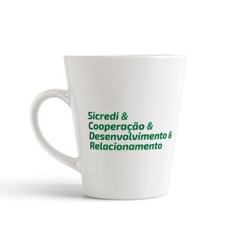 Caneca Tulipa Sicredi 330ml CX 12UN