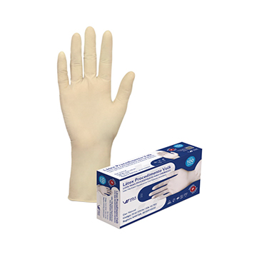 Luva Latex Volk Descartável Procedimento com Pó G CX 100UN