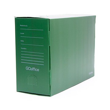 Arquivo Morto Go Office 350x135x245mm Verde 10UN