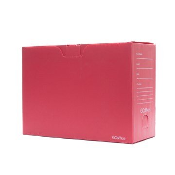 Arquivo Morto Go Office 350x135x245mm Vermelho10UN