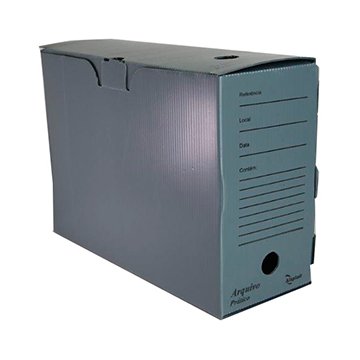 Arquivo Morto Go Office 350x135x245mm Cinza 10UN