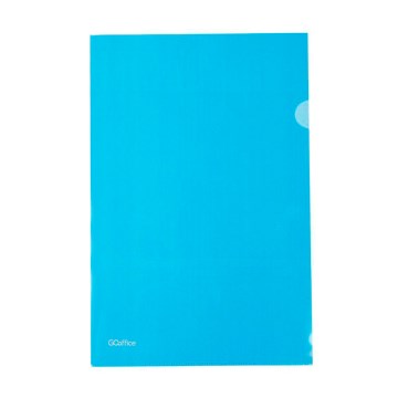 Pasta L Go Office A4 Azul PCT 10UN