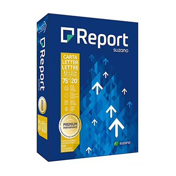 Papel Carta 75 g 216 x 279 mm 500 folhas | Report