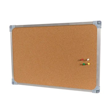 Quadro Avisos Go Office Superfície Cortiça 120x90cm Alumínio