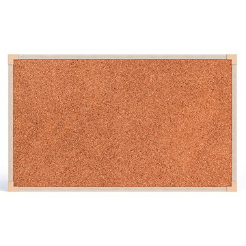 Quadro Avisos Go Office Superfície Cortiça 120x90cm Madeira