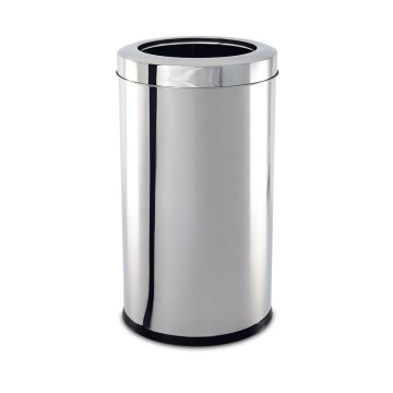 Lixeira Inox Brinox com Aro 21,2L