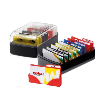 Porta Cartão de Visitas Maxcril Preto