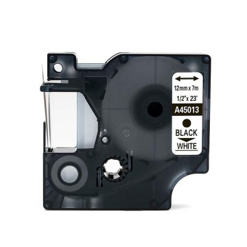 Fita Rotuladora Compatível GO Tech A45013 12mm x 7m BR/PT