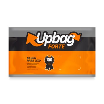 Saco para Lixo Forte Up Bag Cinza 300L 50UN