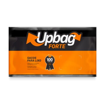 Saco para Lixo Forte Up Bag Preto 300L 50UN